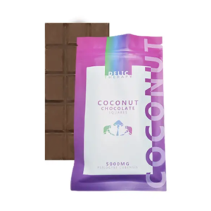 Delic Therapy Coconut Chocolate 5000mg psilocybin mushroom chocolate bar Canada